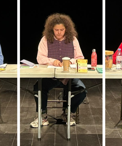 Lecture Bons baisers de Ploubihan-Plage Jules Finn Violette Grimaud Rebecca Tetens La Comédie CDN de Reims Alexis Mullard Nicolas Murena
